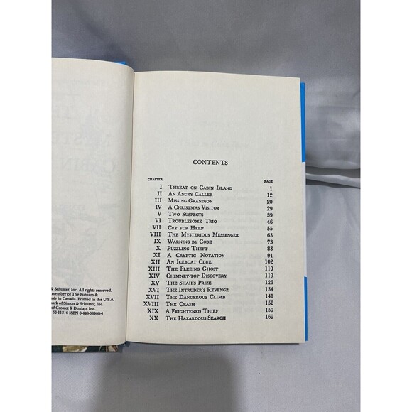 Hardy Boys Volume 8 Mystery of Cabin Island Hardcover by Franklin Dixon - Picture 8 of 8